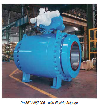 Dn 36” ANSI 900 with Electric Actuator